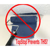 Product video for TopStop Roller Guard branded as Flip N  Roll, showing the tool being used for wall painting.